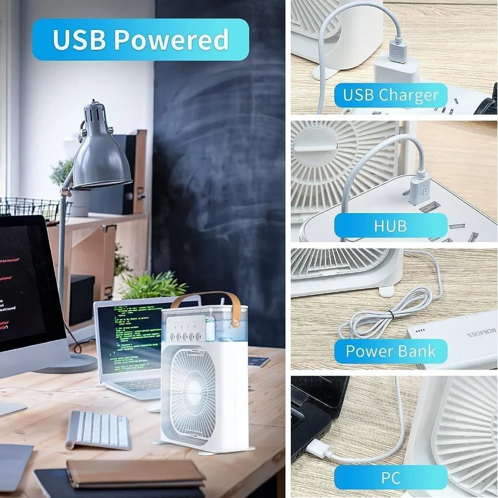 Breeztron Portable Air Cooler Fan with Water Tank